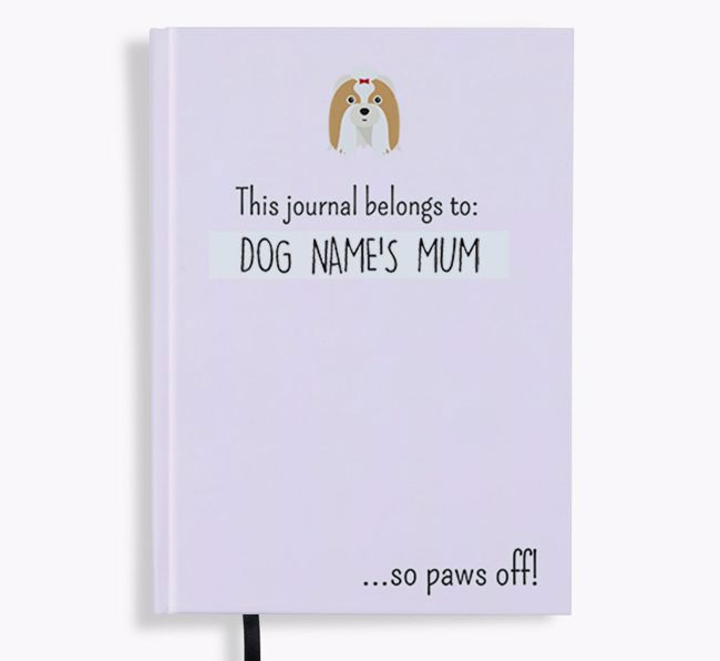 This Journal Belongs to: Personalised {breedShortName} Notebook/Planner